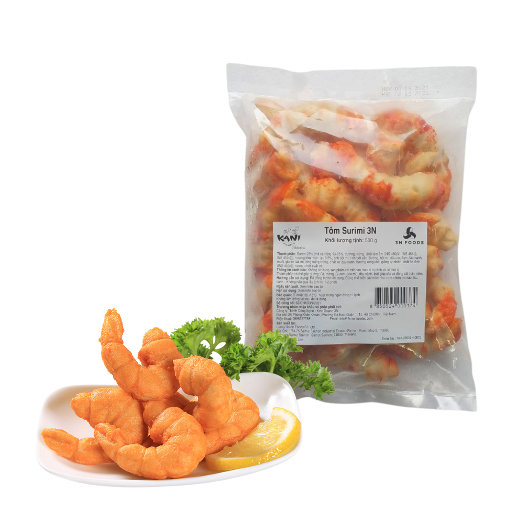 Tôm Surimi Shrimp Surimi Nguyên Hà chuyên cung cấp xúc xích, pate